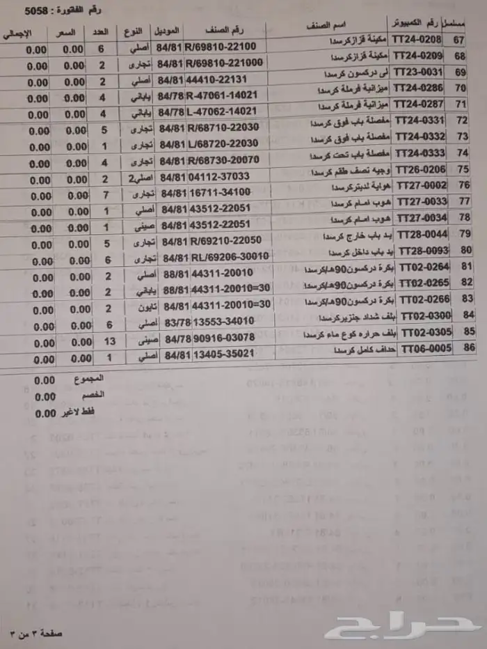 قطع غيار 2