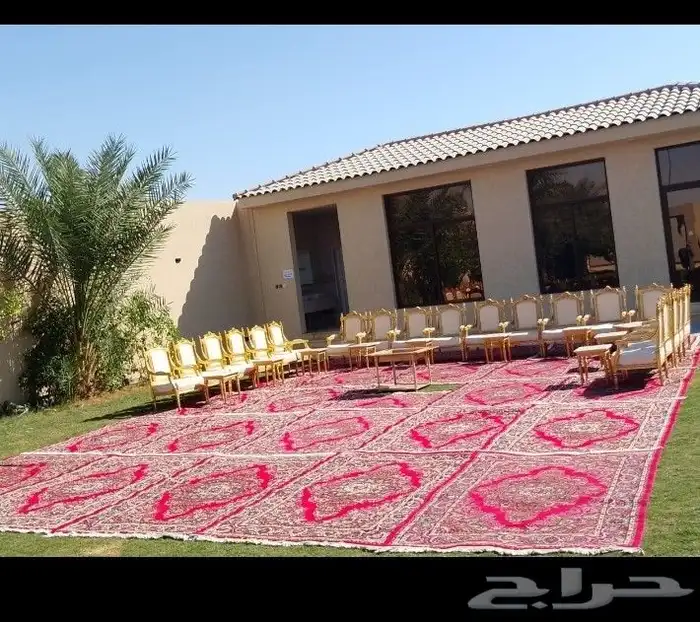 تاجير طاولات طعام مع كراسي شفاف او ريفي او كراسي ملبس طاولات 3