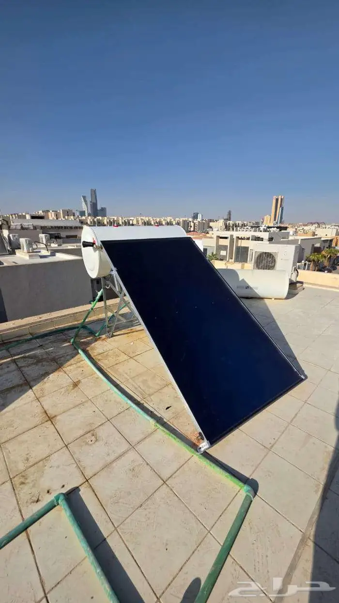 سخان مياه بالطاقة الشمسية مضمون   سعر مميز وجودة عالية 1