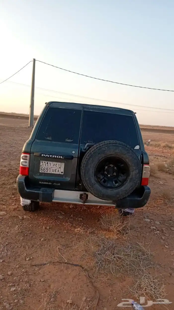 السياره  باترول سوبر سفاري الموديل 98 قير دفرنس دبل  على ال 1