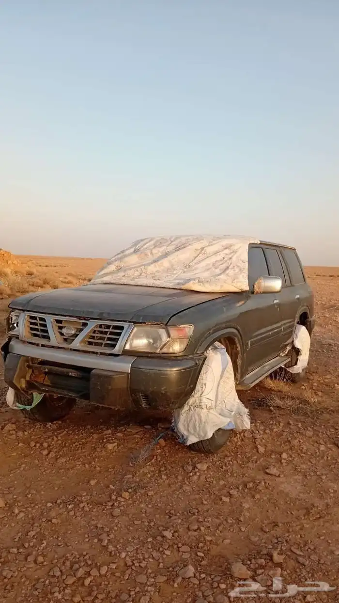 السياره  باترول سوبر سفاري الموديل 98 قير دفرنس دبل  على ال 0