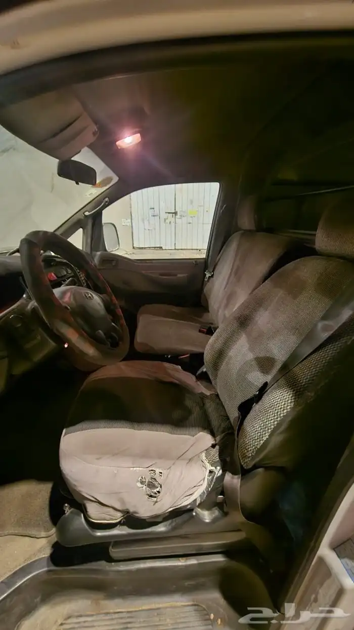 باص بضاعة اتش ون 2007 ديزل 5