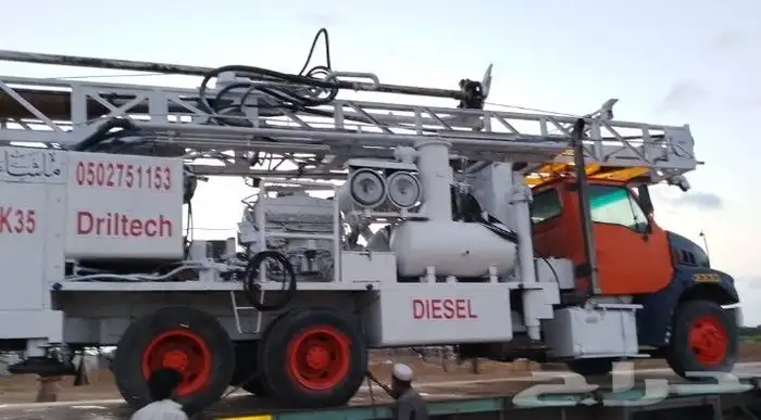 حفار ابار ارتوازي ناوان المخواه يبس 0