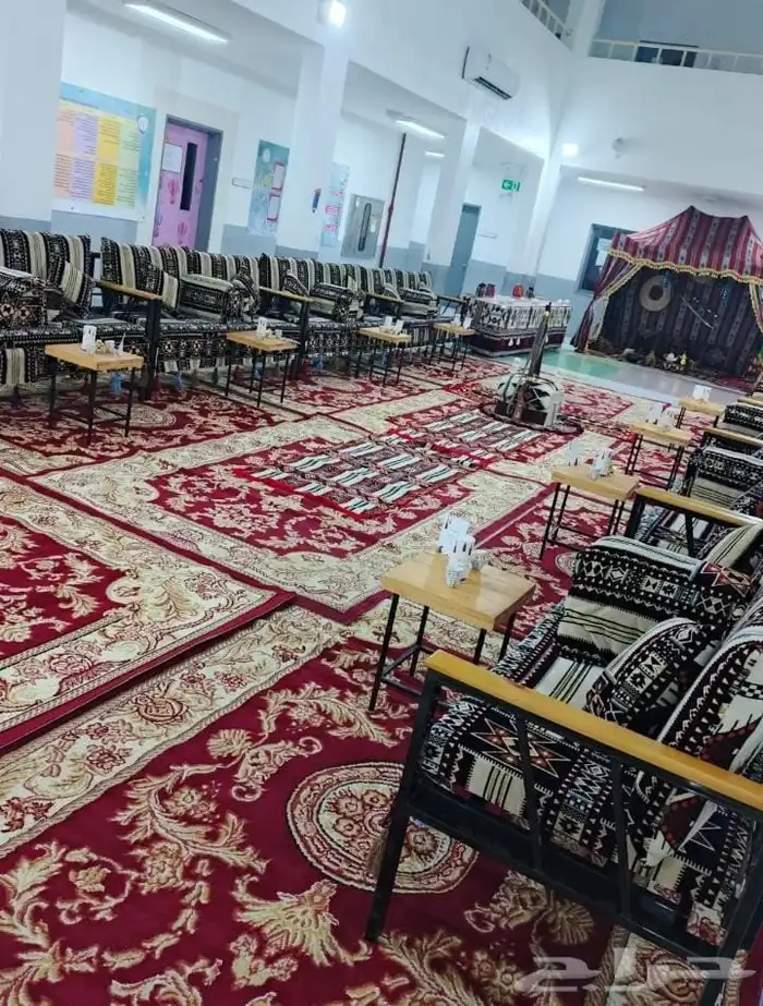 تاجير كراسي طاولات كنب دفايات قهوجين صبابين 7