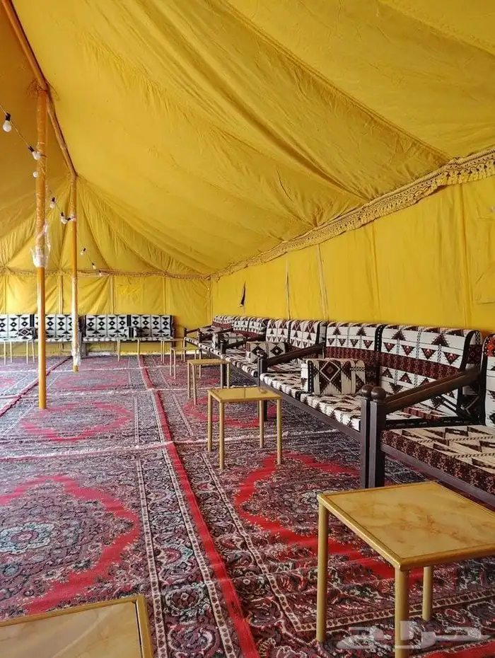 تأجير خيم وبيوت شعر تاجير دفيات تأجير طولات وكراس عقود نور 3