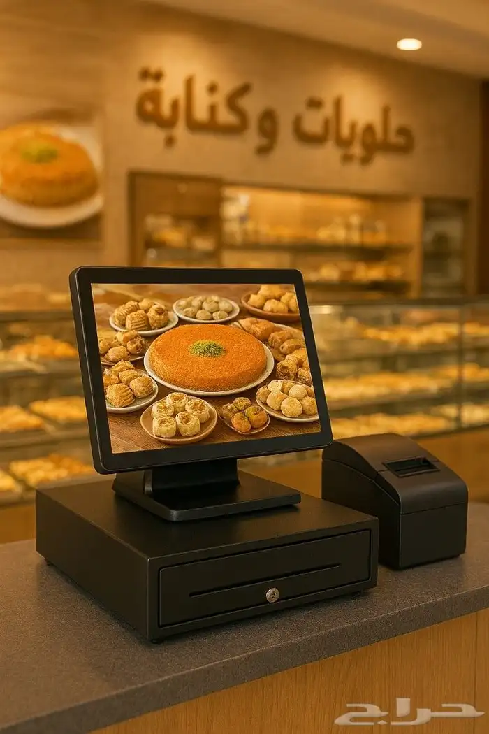 جهاز كاشير ممتاز لمحلات الحلويات 0