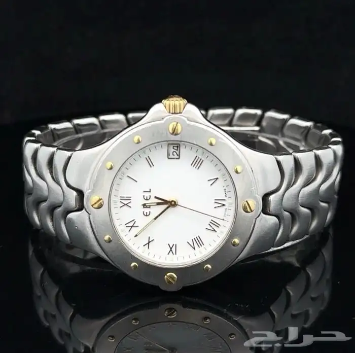 ساعة ايبيل EBEL الراقية رجالية رقم E6187631 مقاس 34 3