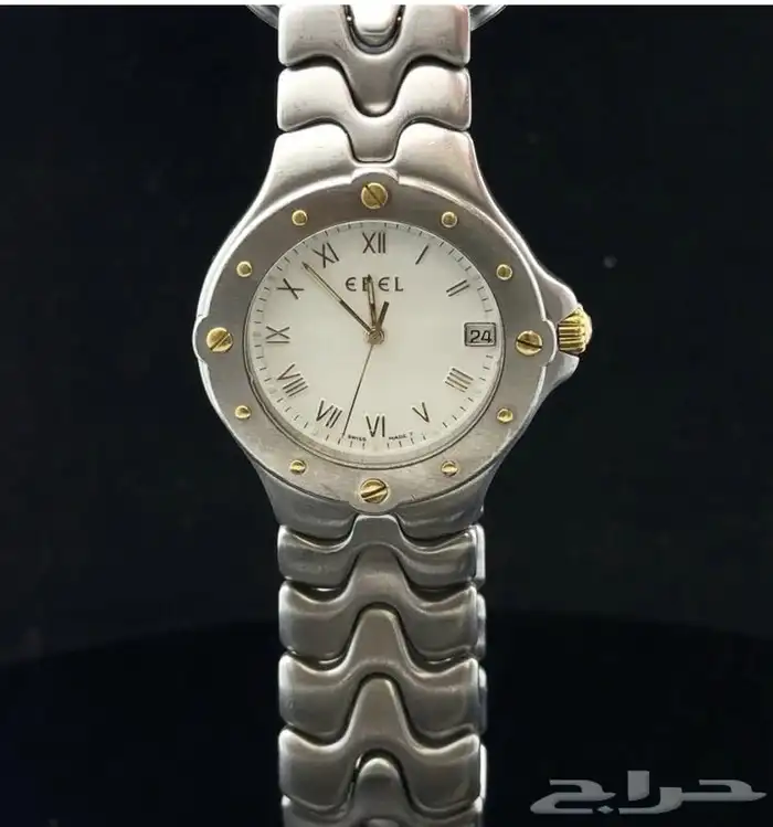 ساعة ايبيل EBEL الراقية رجالية رقم E6187631 مقاس 34 1