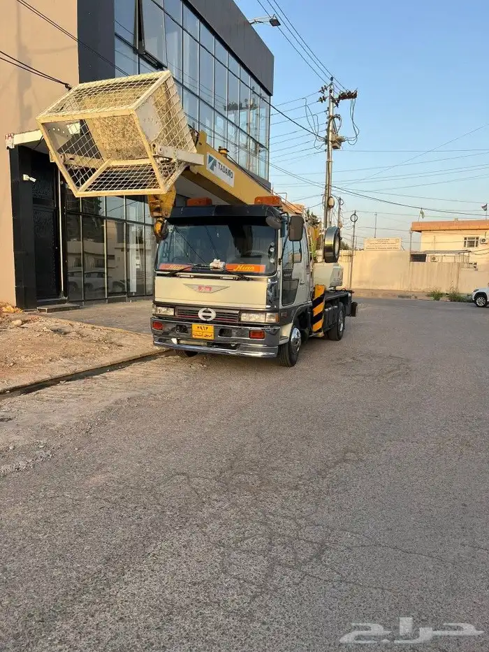 رافعه ونش كرين سبعه طن للايجار جميع انواع الاشغال العامه مكه 2