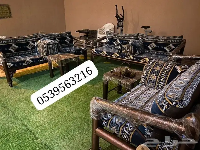 كراسي حديد مراكيزاستراحات خارجية أحواش وجلسات عربيه 9