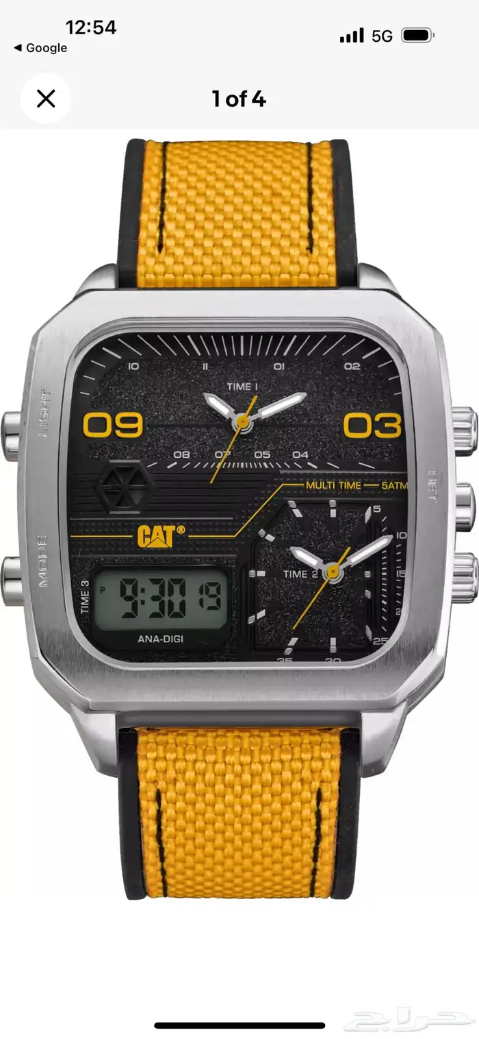 ساعة كات كاتربلر ثلاثية الحركة cat watch (new) 0
