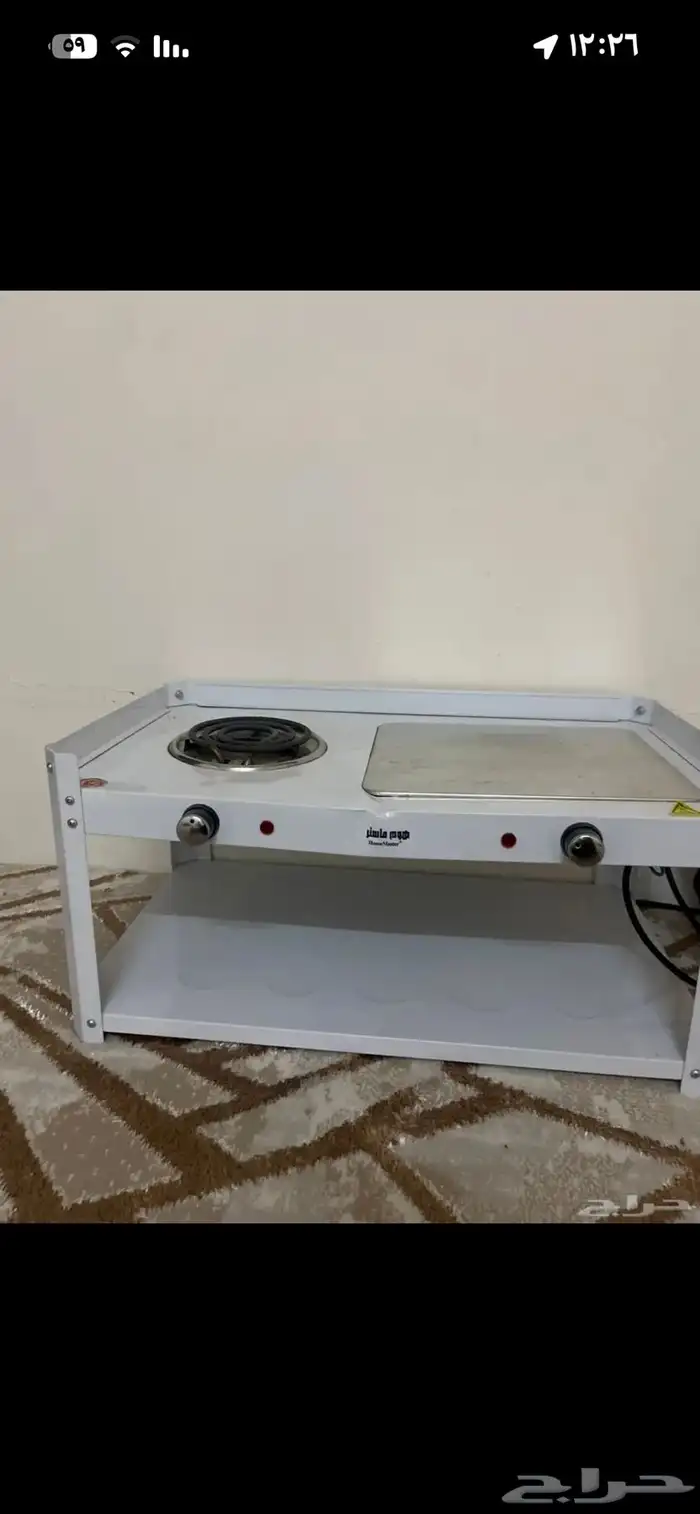 دفايات قهوه وشاي طاوله مع4خدمه سخان للسوم 6