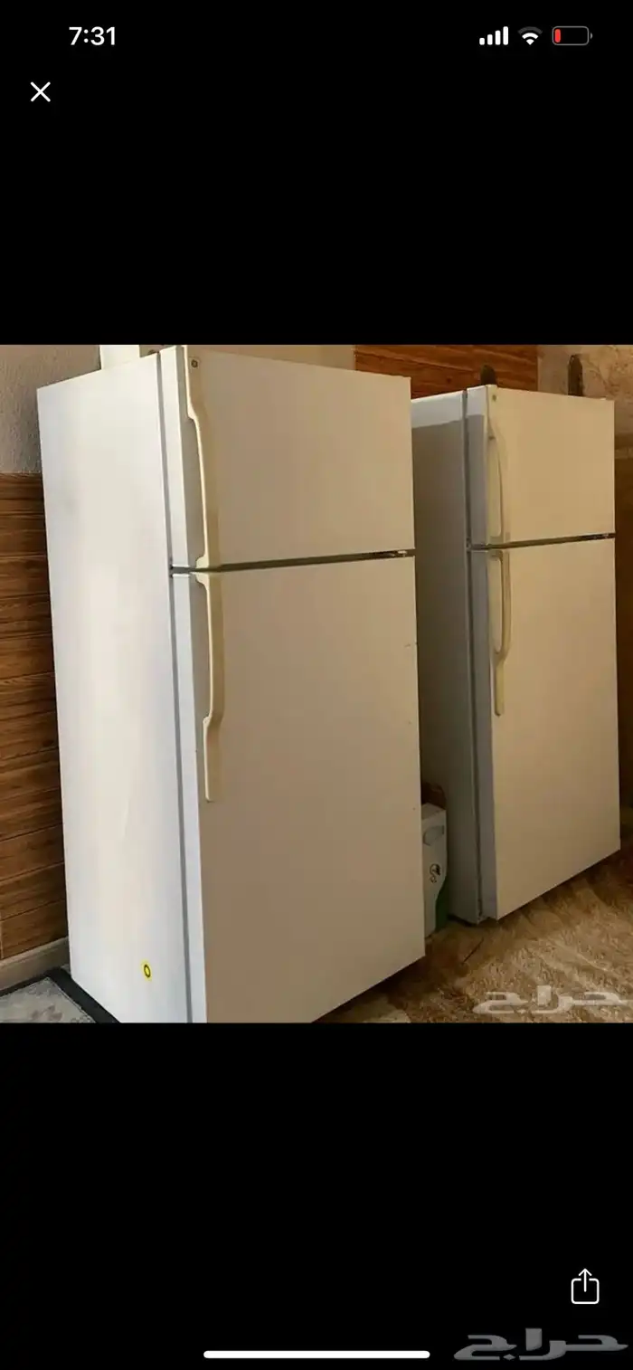 ثلاجتين جينيرال الكتريك ( General Electric ) للبيع 0