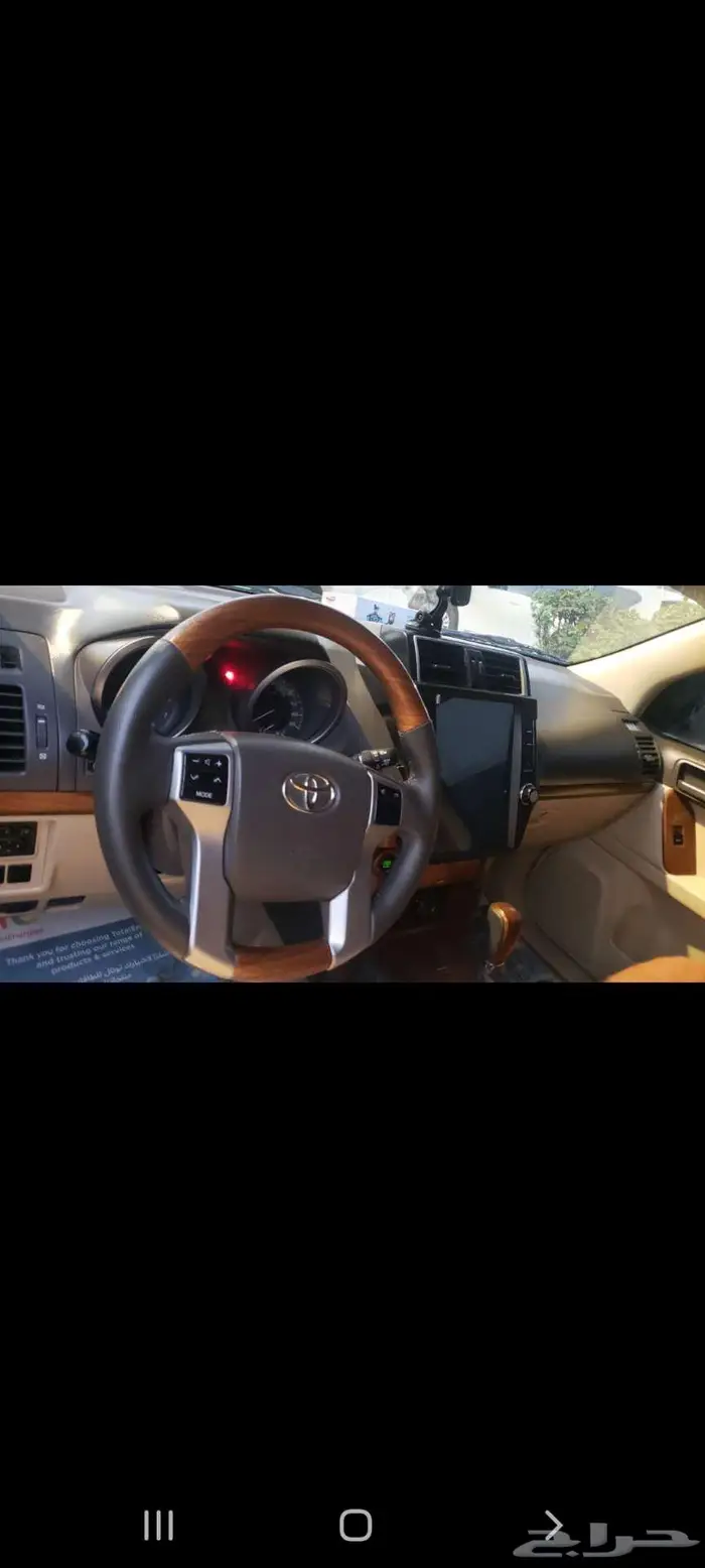 برادو تويوتا 2014 نظيفه من الصدام إلى الصدام غير مرشوش 6