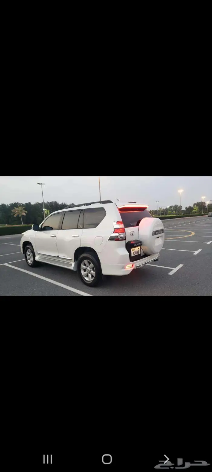 برادو تويوتا 2014 نظيفه من الصدام إلى الصدام غير مرشوش 1