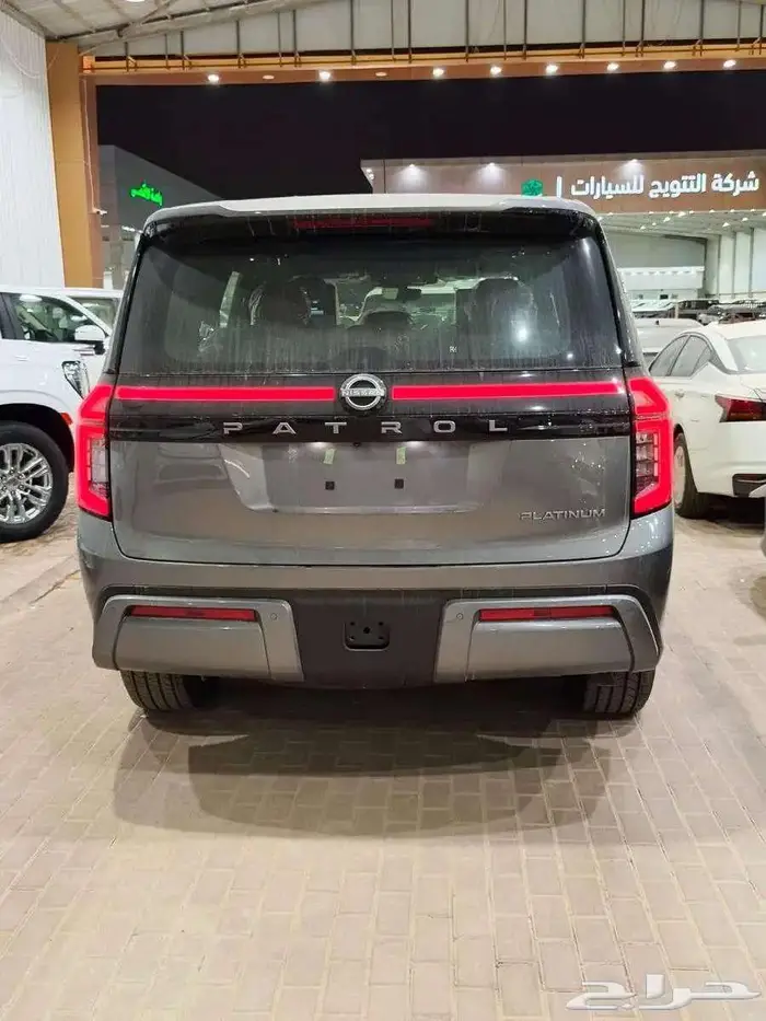 نيسان باترول تنفس طبيعي بلاتينيوم 2026 الشكل الجديد 9