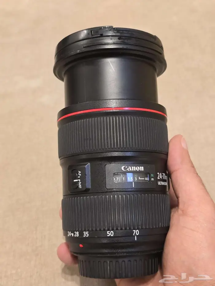 عدسة كانون 24-70 2.8 3