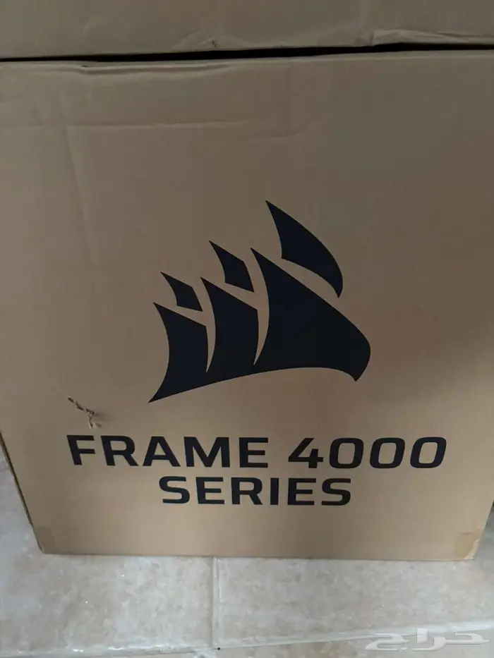 كيس كمبيوتر العاب كورسير مع مبرد مائي ابيض 360 كلهم جدد 0