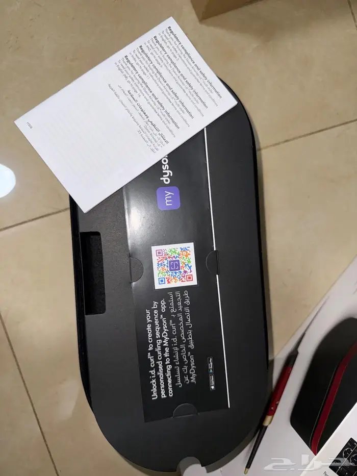 دايسون Airwrap i.d متعدد التصفيف والتجفيف   أحمر مخملي ذهبي 6