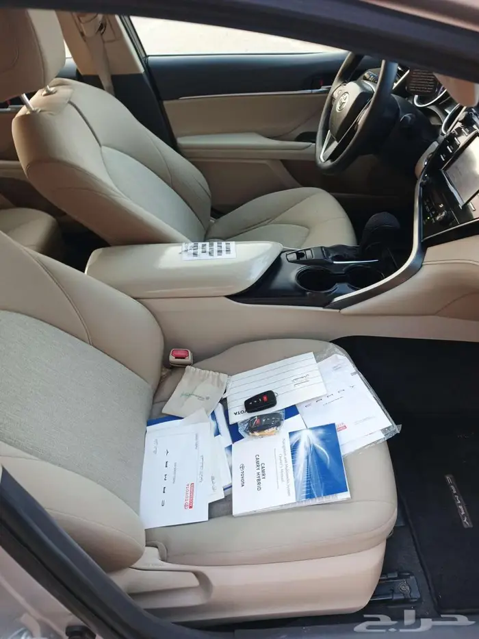 كامري 2018نظيفه وعلى الشرط والفحص 19