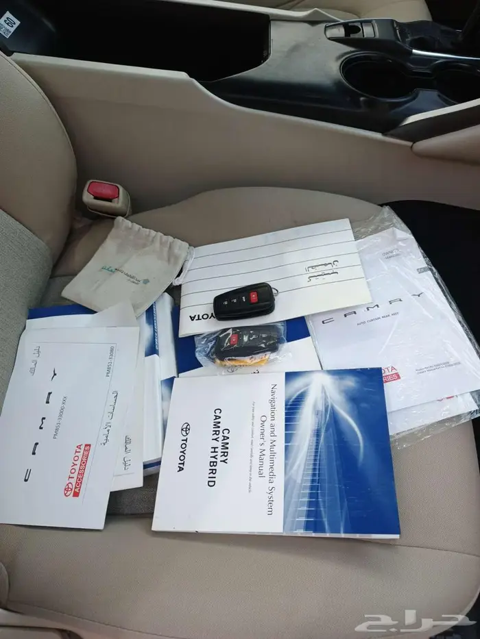 كامري 2018نظيفه وعلى الشرط والفحص 26