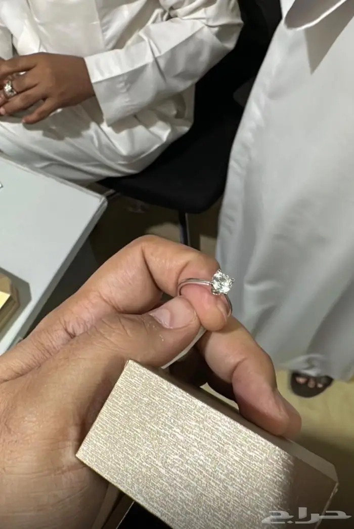 خاتم الالماس طبيعي 0