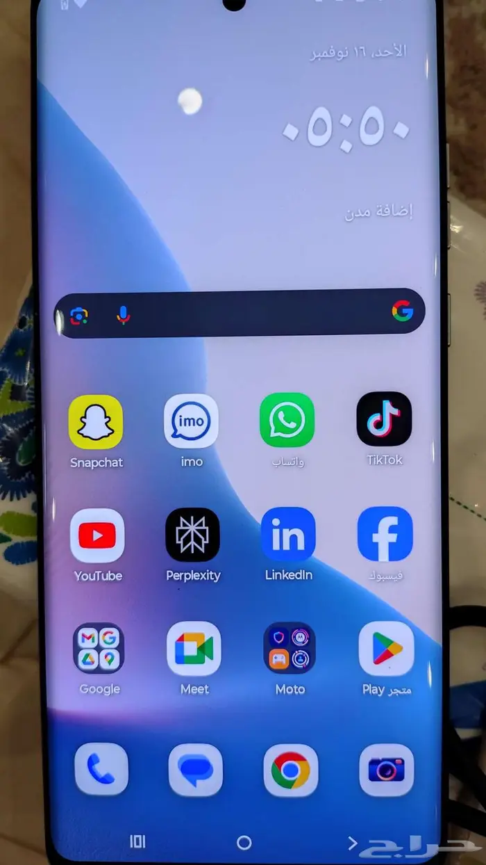 جوال موتورولا ايدج 50 فيوجن 5G جديييد لم يستخدم 4