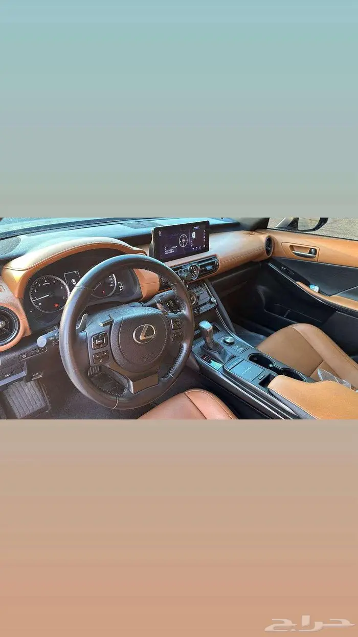لعشاق النظيف لكزس 300is 2023 اول مالك 7