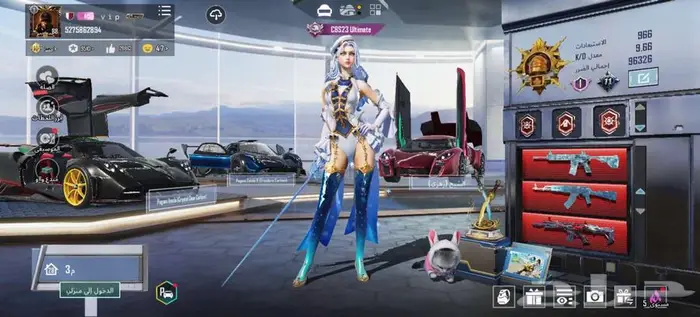 حساب ببجي الأحساء 3