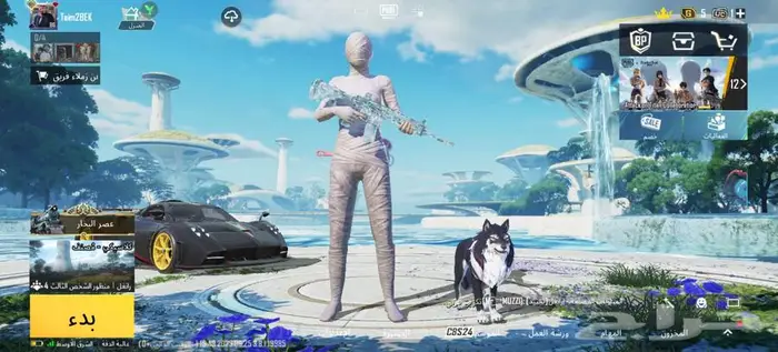 حساب ببجي الأحساء 5