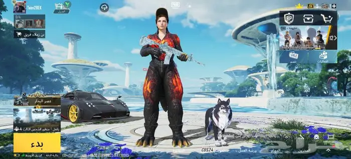 حساب ببجي الأحساء 19