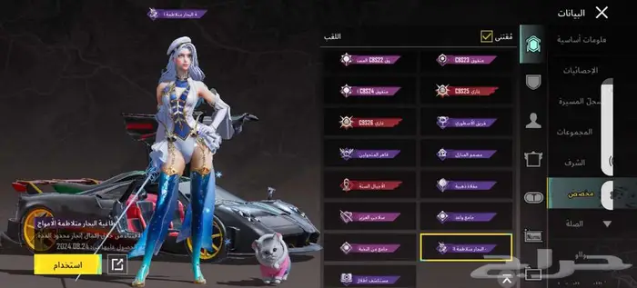 حساب ببجي الأحساء 4