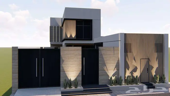 تصميم واجهات ثري دي 3d وداخلي 13