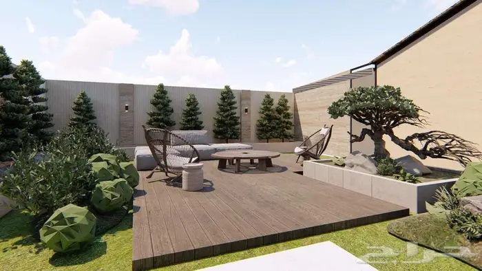 تصميم واجهات ثري دي 3d وداخلي 5