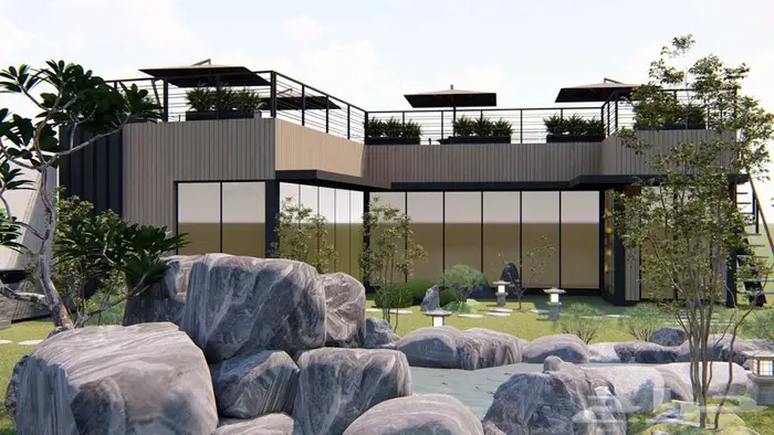 تصميم واجهات ثري دي 3d وداخلي 6