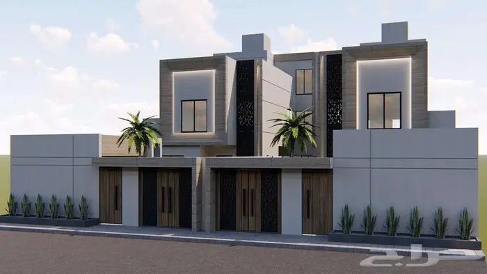 تصميم واجهات ثري دي 3d وداخلي 11