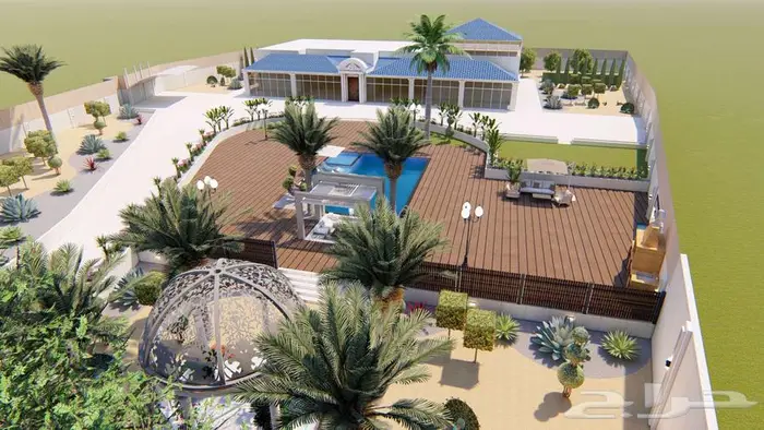 تصميم واجهات ثري دي 3d وداخلي 10