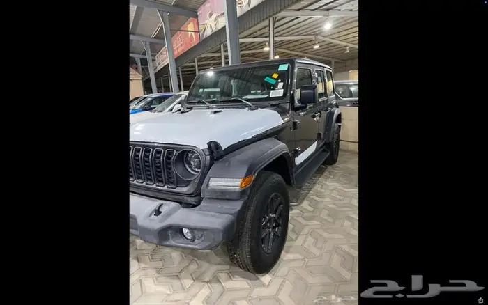 جيب رنجلر اسبورت انليمتد 2024 اسود 1