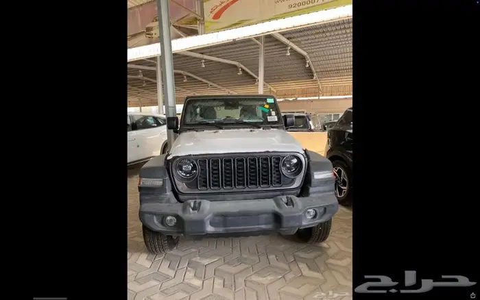 جيب رنجلر اسبورت انليمتد 2024 اسود 2