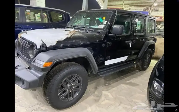 جيب رنجلر اسبورت انليمتد 2024 اسود 13