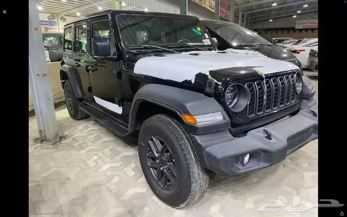جيب رنجلر اسبورت انليمتد 2024 اسود 16