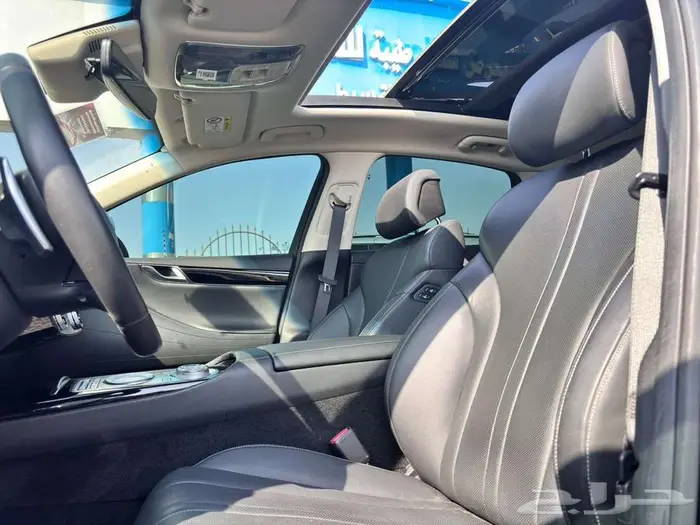 جنسس G80 - V6 مديل 2021 بطاقة جمركية استيراد كوريا 15