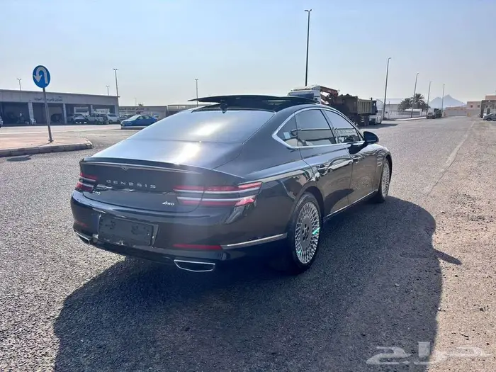 جنسس G80 - V6 مديل 2021 بطاقة جمركية استيراد كوريا 2