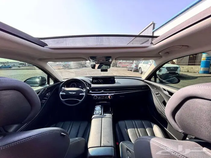 جنسس G80 - V6 مديل 2021 بطاقة جمركية استيراد كوريا 22