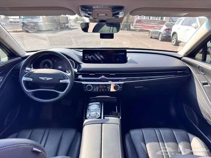 جنسس G80 - V6 مديل 2021 بطاقة جمركية استيراد كوريا 17