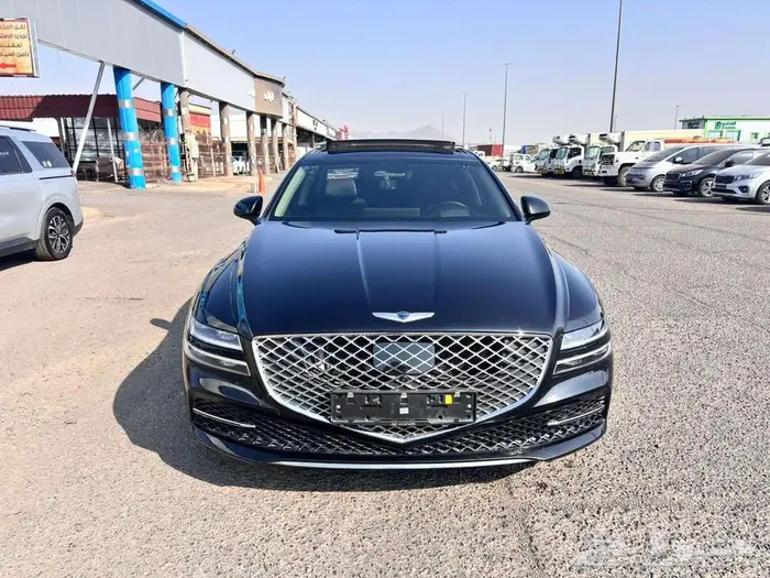 جنسس G80 - V6 مديل 2021 بطاقة جمركية استيراد كوريا 8