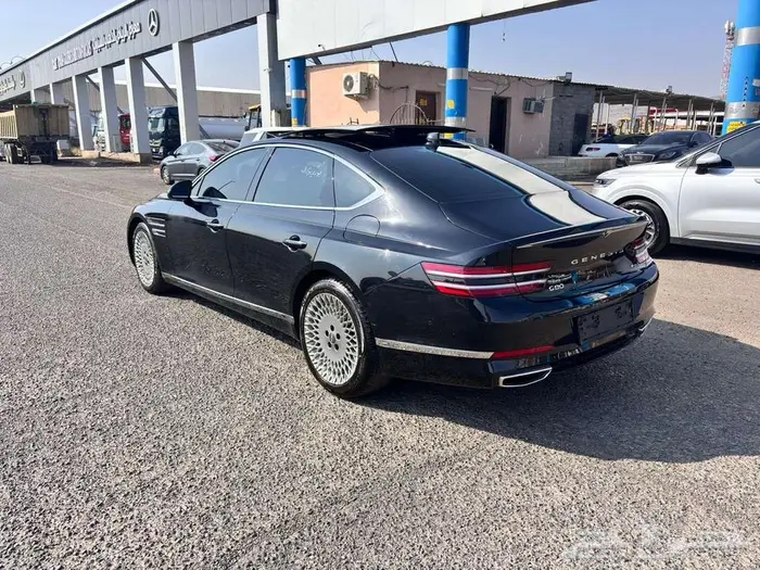 جنسس G80 - V6 مديل 2021 بطاقة جمركية استيراد كوريا 5