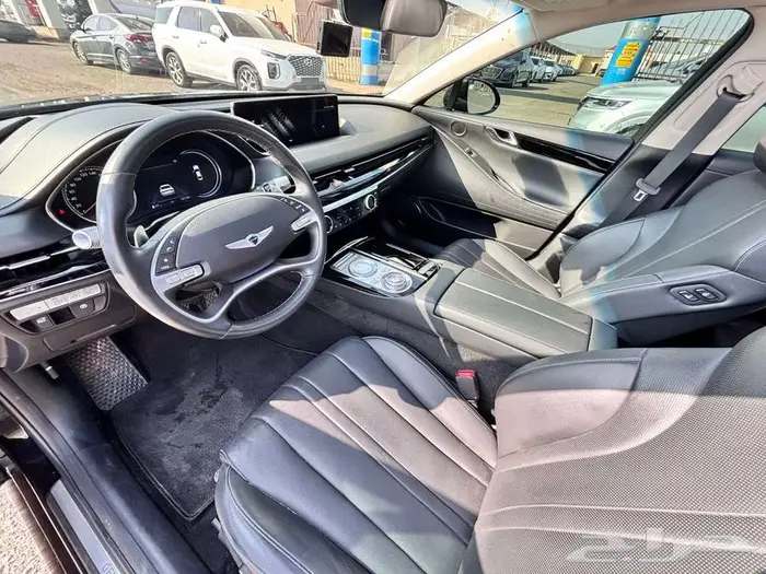 جنسس G80 - V6 مديل 2021 بطاقة جمركية استيراد كوريا 12