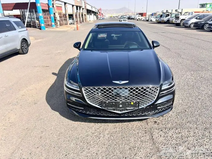 جنسس G80 - V6 مديل 2021 بطاقة جمركية استيراد كوريا 9