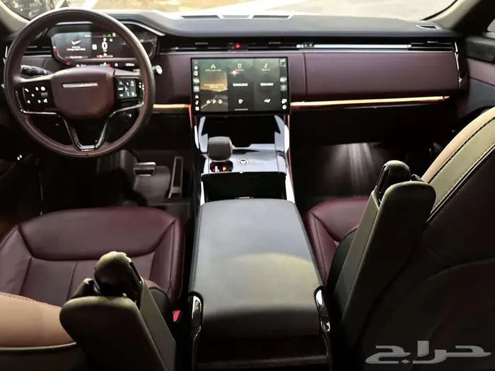 رينج روفر سبورت 2024 دينمك دخلي عنابي 9